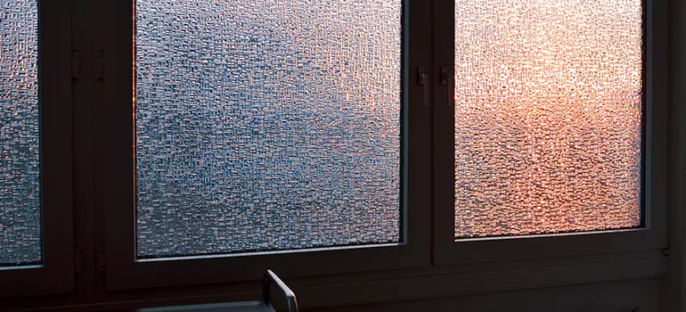 Frosted Glass Window Replacement in North Port, FL