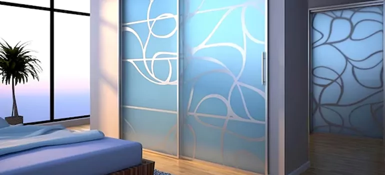 Frosting Glass Cabinet Doors in North Port, FL