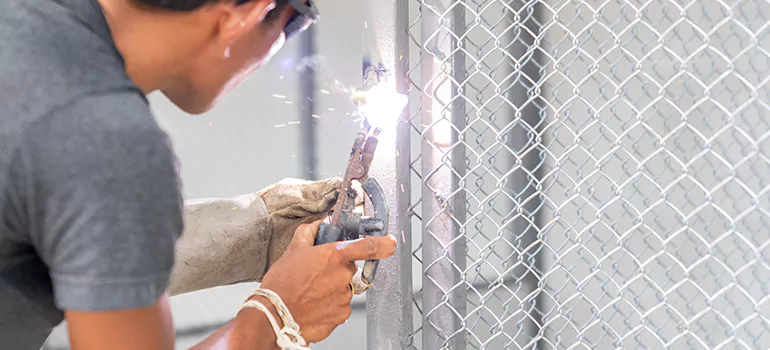 Commercial Mesh Door Repair in North Port, FL