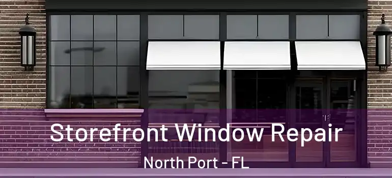 Storefront Window Repair North Port - FL