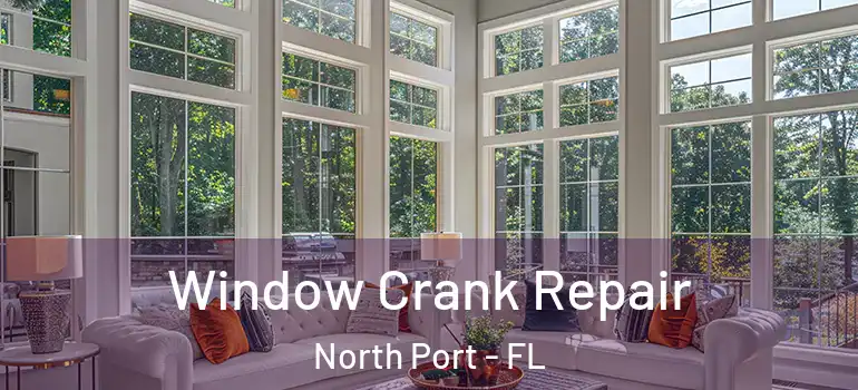 Window Crank Repair North Port - FL